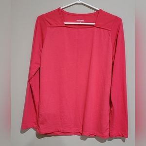 Kim Rogers long sleeve pink  sweater